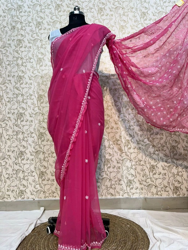 Chiffon Saree Keel