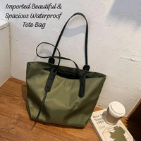 Imported Beautiful & Spacious Waterproof Tote Bag
KOREAN EDITION STYLISH FANCY BAG*

Size:- *11.5 x 18 INCHES 
