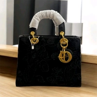 (CHRISTIAN DIOR). Lady Dior Embroidered*
High Quality Bag*
Comes with
Dior Dust Bag*
Dior Broad Canvas Belt*

