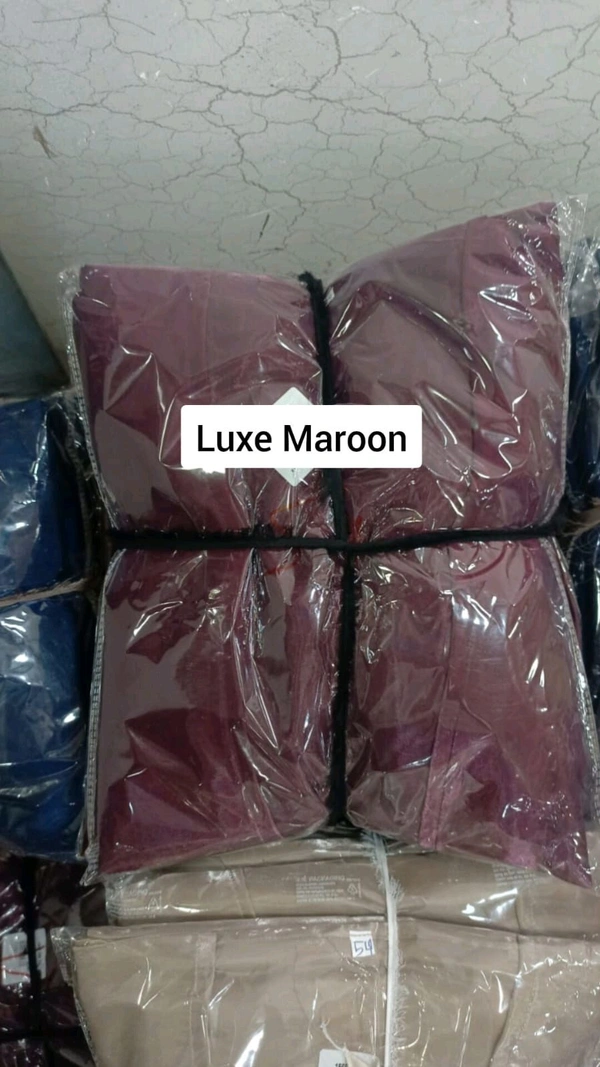 Queen Abaya Tissue Fabric Farasha Abaya (Imported) (Limited Edition) (Luxe Maroon) - 52