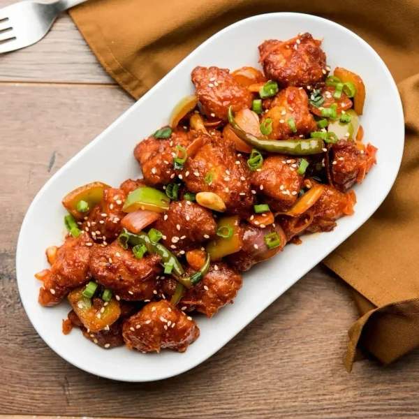 Chilli Mushroom Dry