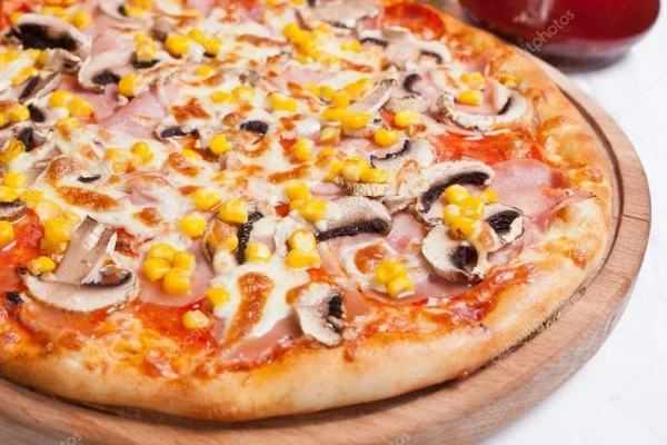 Fun Fire Pizza (Onion, Sweet Corn, Mushrooms) - Medium