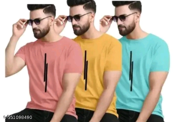 Man Tshirt Boy Summer Mens Printed Solid Round Neck T-shirts Pack Of 3 | t shirt for men | t shirt | tshirt for men | oversized t shirt | t-shirt | t shirt for boys | t shirt for boys | gym t shirt | boys t shirt | polysterTShirt |
 |
Fabric: Polyester
Sleeve Length: Short Sleeves
Pattern: Striped
Net Quantity (N): 3
 - L