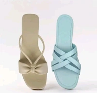 Ethnic Flats Combo for Women – Trendy & Comfortable Sandals for Casual & Festive Outfits
Material: EVA
Net Quantity (N): 2
Occasion: Dailywear
Ornamentation: Bows
Upgrade your wardrobe with stylish and comfortable women’s footwear! Whether it’s chic sandals, comfy flats, trendy heels, or casual slippers,  - 6