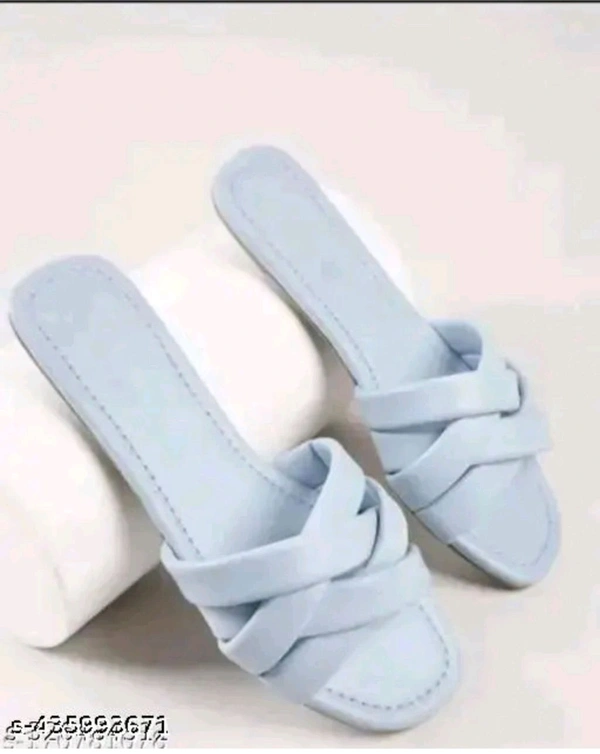 Woman Sandal beautifull ethnic flats for women & girls
Name: beautifull ethnic flats for women & girls
Material: Syntethic Leather
Sole Material: Tpr
Pattern: Solid
Fastening & Back Detail: Slip-On
Net Quantity (N): 1
FOOTSTEPS
 - 7