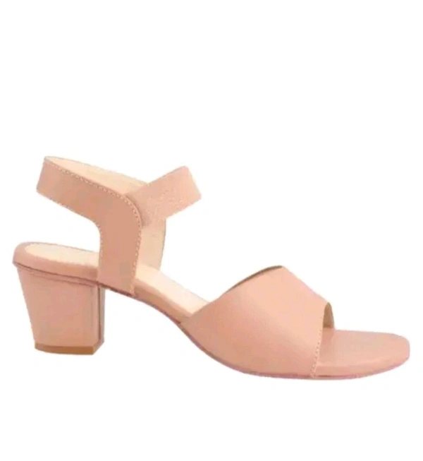 Woman Sandal Girl Heel Sandal Fashionable heel sandle 
Name: Fashionable heel sandle 
Material: Synthetic
Sole Material: Pvc
Pattern: Solid
Net Quantity (N): 1
A R Collection preseent to you elegant and quality footwear for women just like an art made from best quality material which is durable and comfortable to  - 6