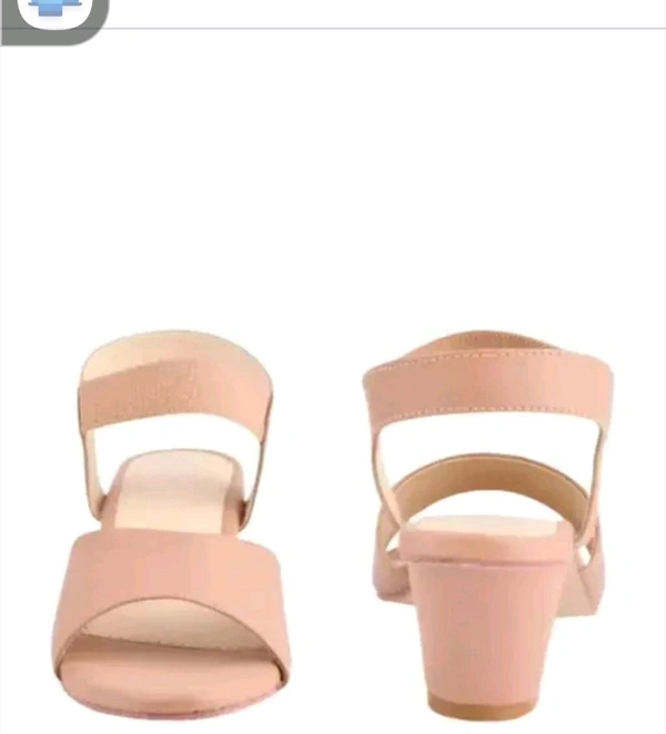 Woman Sandal Girl Heel Sandal Fashionable heel sandle 
Name: Fashionable heel sandle 
Material: Synthetic
Sole Material: Pvc
Pattern: Solid
Net Quantity (N): 1
A R Collection preseent to you elegant and quality footwear for women just like an art made from best quality material which is durable and comfortable to  - 7