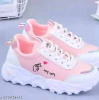 Girl Shooz New Womans Tranding Shoes
Name: New Womans Tranding Shoes
Material: Synthetic
Sole Material: Airmix
Pattern: Printed
Fastening & Back Detail: Lace-Up
Net Quantity (N): 1
 - 8