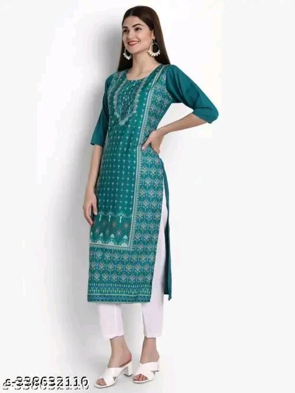 Cotton/Crepe fabric-Attractive rate kurti |fancy petrn kurti |festive special kurti | weding special kurti | stiched kurti
Sleeve Length: Three-Quarter Sleeves
Pattern: Printed
Combo of: Single
Kurti For Women, Kurta For Women, Kurta, Women's Kurta, Casual Kurta For Women, Kurta For  99,  - L