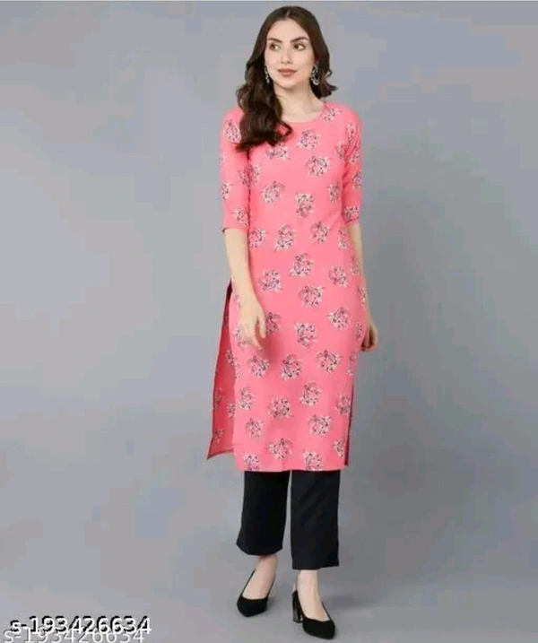 Cottonp/Crepe fabric-Women Kurta And Pant set
Name: Polyster/Crepe fabric-Women Kurta And Pant set
Kurta Fabric: Crepe
Bottomwear Fabric: Crepe
Sleeve Length: Three-Quarter Sleeves
Set Type: Kurta With Bottomwear
Bottom Type: Pants
Pattern: Printed
Net Quantity (1
Sizes:
 - Xl
