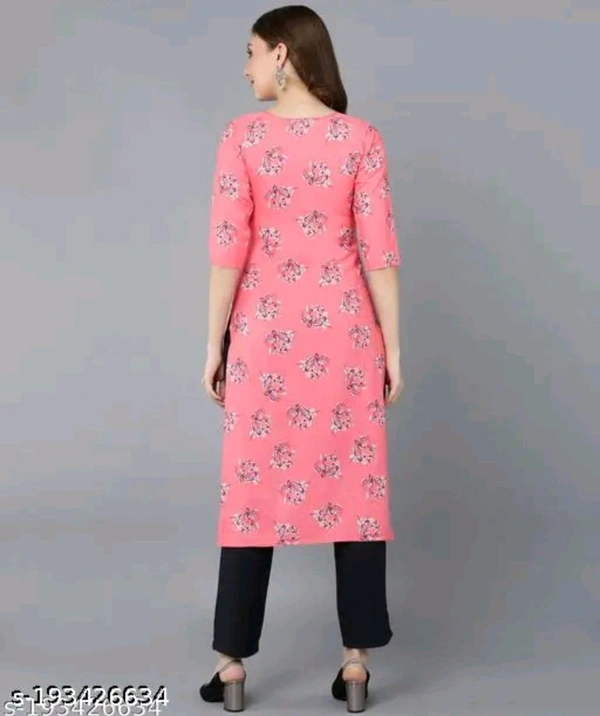Cottonp/Crepe fabric-Women Kurta And Pant set
Name: Polyster/Crepe fabric-Women Kurta And Pant set
Kurta Fabric: Crepe
Bottomwear Fabric: Crepe
Sleeve Length: Three-Quarter Sleeves
Set Type: Kurta With Bottomwear
Bottom Type: Pants
Pattern: Printed
Net Quantity (1
Sizes:
 - Xl