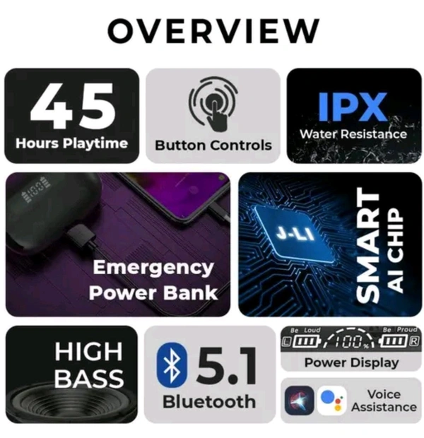 60h Bluetooth Blutoot Bigg Batry And Stylush Bulutoot