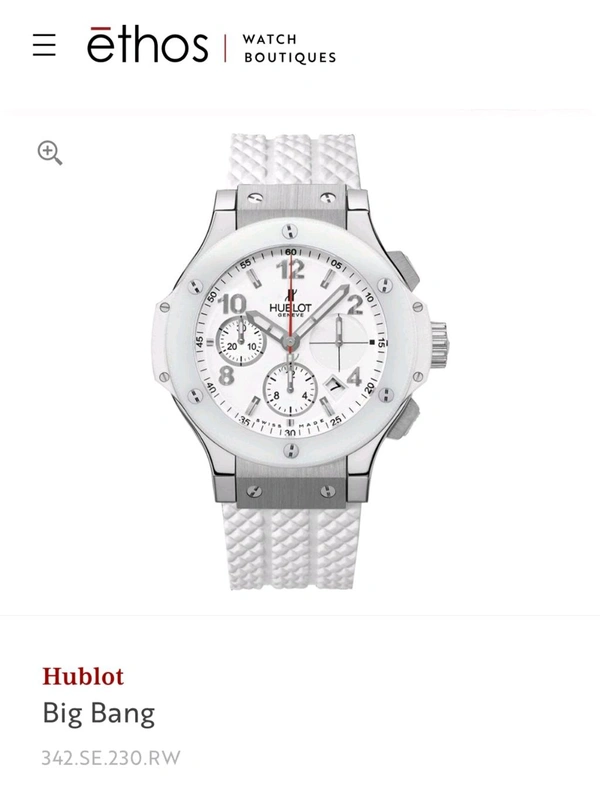 Hublot Big Bang 5 Hand all gloss finishing, iconic Strap collection representing