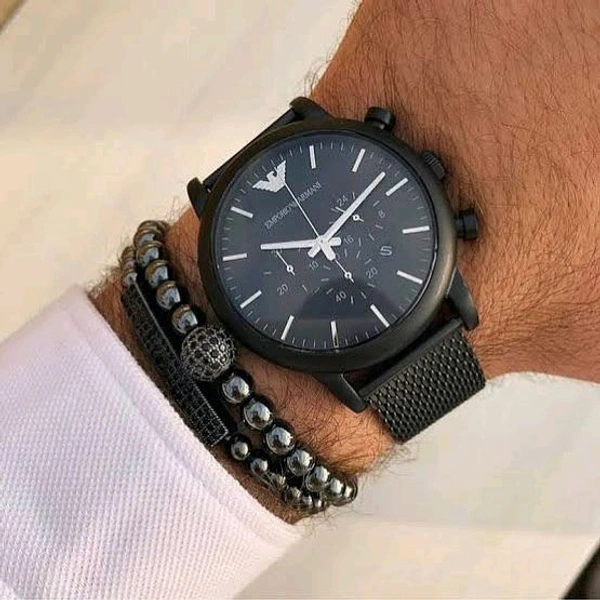 Armani Emporio Armani Black Luigi Collection