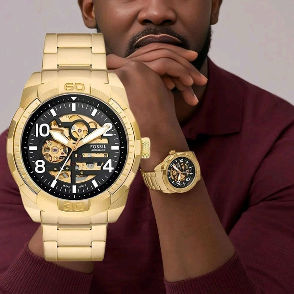 Fossil Bronson Fully Automatic  - Now Available In Golden 😍