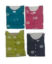Rayon printed tops for girls Xl Size Available - 1, Magenta / Fuchsia, XL