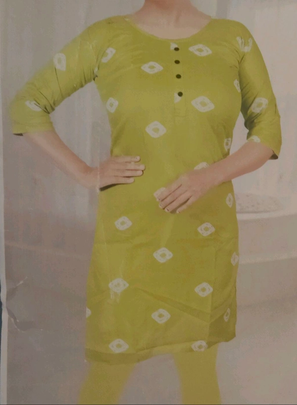 Reyon Printed Kurti For Girls /women -XL Size Available - 1, Rio Grande