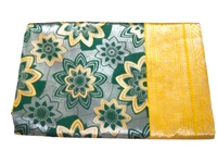 Banita Voguish Sarees - Pine Green, Free Size