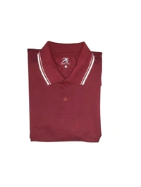 Men Cotton Blend Regular Tshirts - Maroon, XXL Size Available