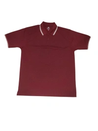 Men Cotton Blend Regular Tshirts - Maroon, XXL Size Available