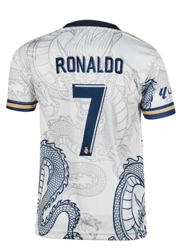 Real Madrid Home Jersey, Real Madrid New Polo Jersey - White, XXL