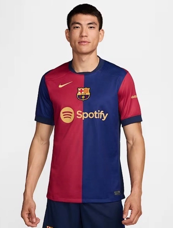 Barcelona 2024 Home Football Jersey  - XXS
