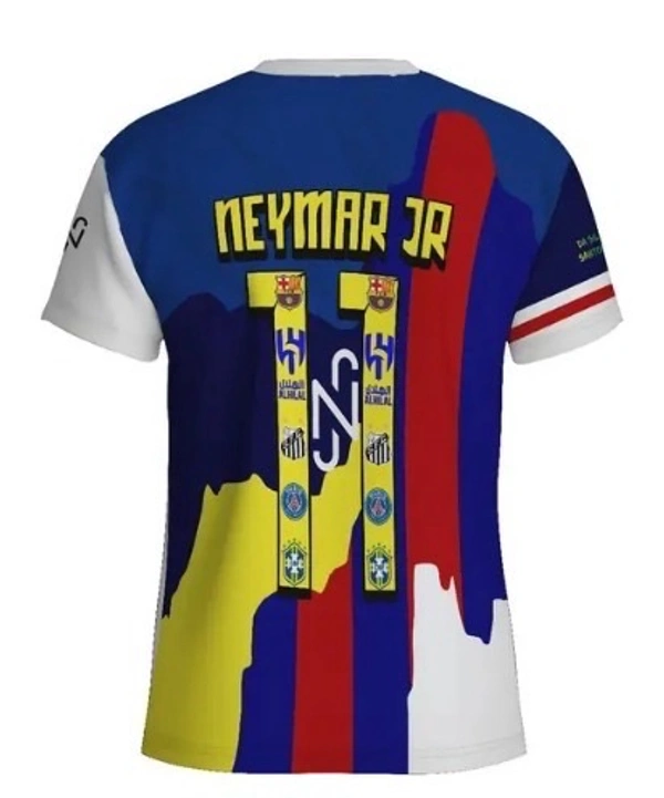 NEYMAR JR FAN JERSEY |FAN PREMIUM T SHIRT | 2025 MEN JERSEY - XS