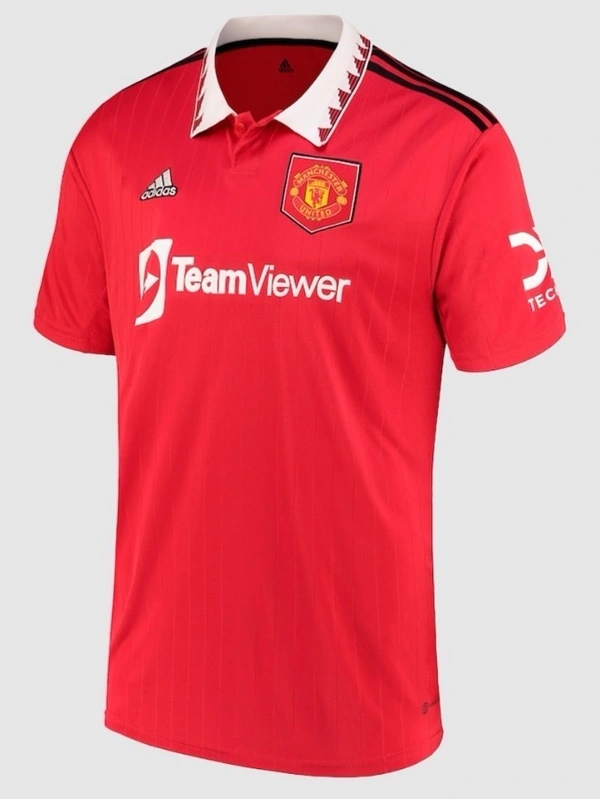 Manchester United Ronaldo Home Jersey 2022 Active Cotton Blend T-shirt  - XXL