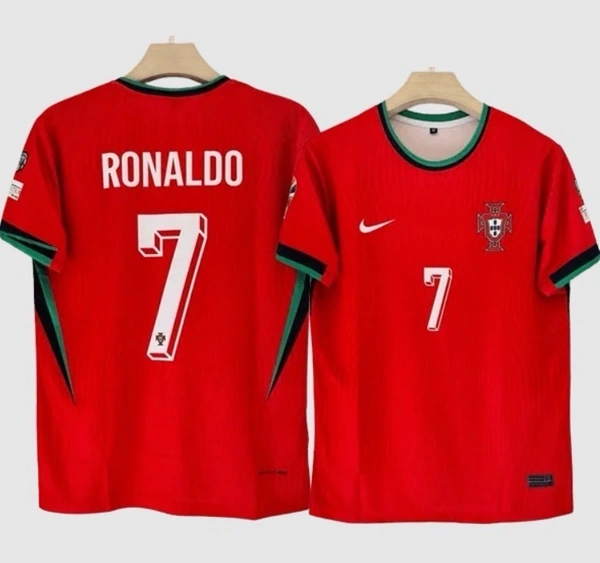 Portugal Home Ronaldo 7 Football Jersey 2024 - M