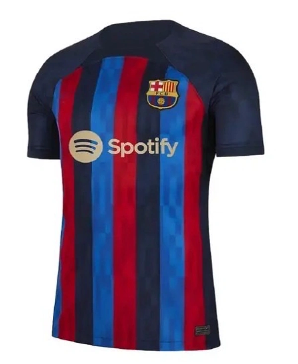 Sports Soccer Official New Latest Barcelona Jersey Home Away Kit Messi 10 Football Jersey For Boys , Kids And Men - XXS