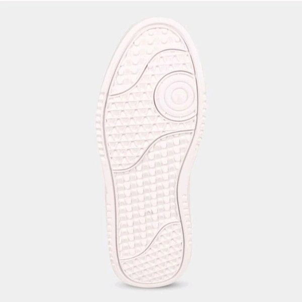 Stridedge "Ziptoo StrideEdge™ Classic White Sneakers – Luxe Streetwear with Supreme Comfort & Style"
 - White, 6