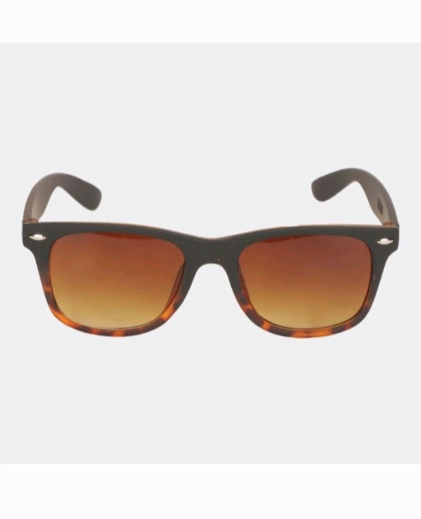 Sunburn "Stylish Tortoiseshell Sunglasses with Brown Lenses - Perfect for Outdoor Adventures and Everyday Wear - Unique Design and Comfortable Fit"
 - Black, For Men