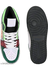 Ziptoo Anime Punch Sneakers – Unleash the Power in Every Step (Limited Edition) - Red, 6