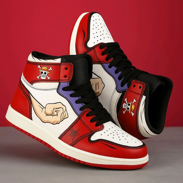 Ziptoo Anime Punch Sneakers – Unleash the Power in Every Step (Limited Edition) - Japanese Laurel, 9