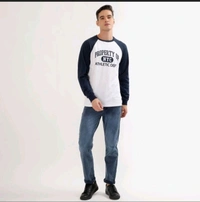 Ziptoo Men's NYC Athletic Dept. Raglan Sleeve T-Shirt – Sporty Street Style
 - M