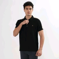 Ziptoo Men’s Classic Black Polo Shirt – Timeless Style Meets Effortless Comfort - Black, Xs