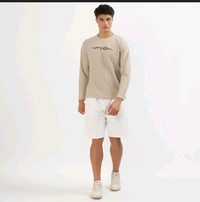Ziptoo Men’s Beige Long Sleeve T-Shirt – Casual, Clean & Comfy
 - Tan, XL