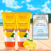 VLCC Anti Tan Sun Screen Lotion - SPF 25 PA+ - 300 ml - Buy One Get One 