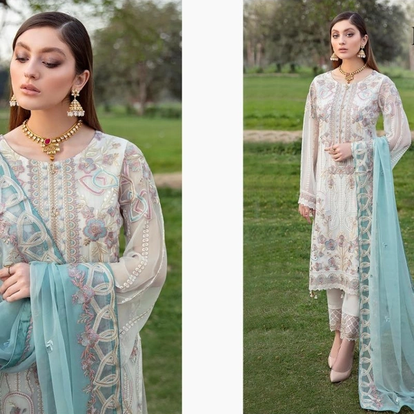 Pakastani Georgette - RAMSHA - Unstitched