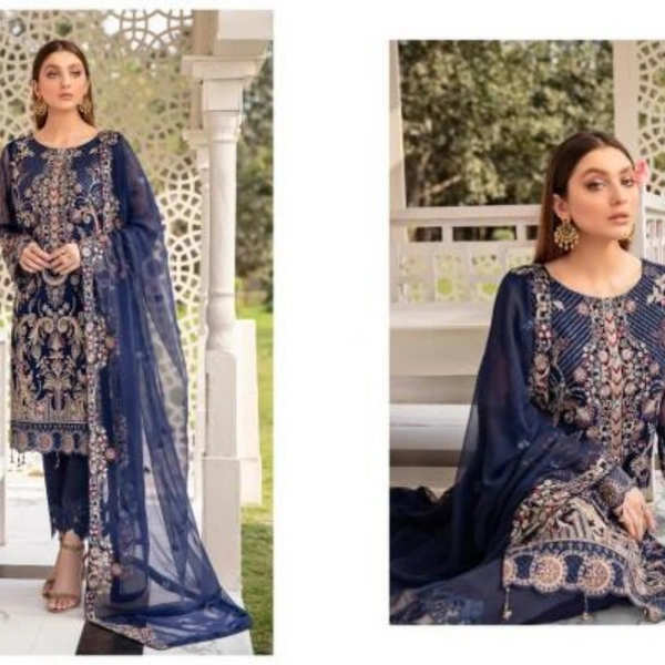 Pakastani Georgette - RAMSHA - Unstitched