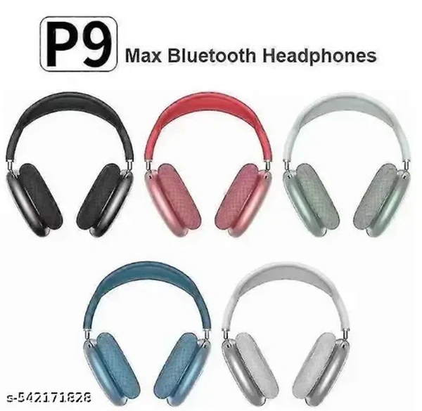 P9 Wireless Bluetooth Headphones With Mic Noise Cancelling Headsets Stereo Sound Earphones Sports Gaming Headphones Supports