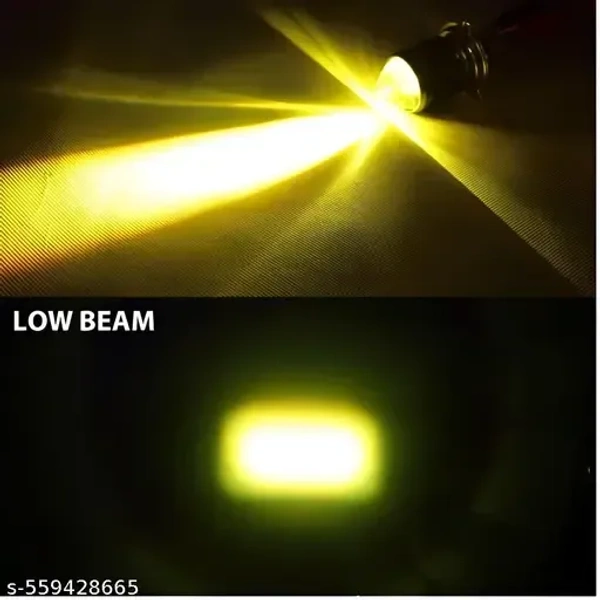 Headlight bulb yellow & white