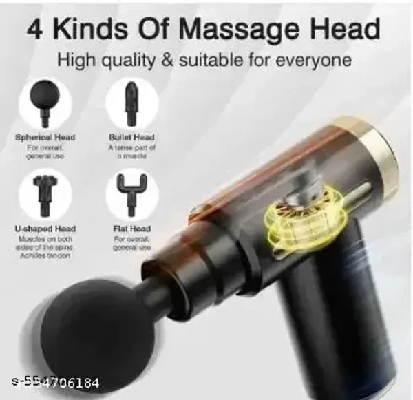 Rechargeable Deep Tissue Massage Gun – Ultimate Muscle Relief for Home & Gym