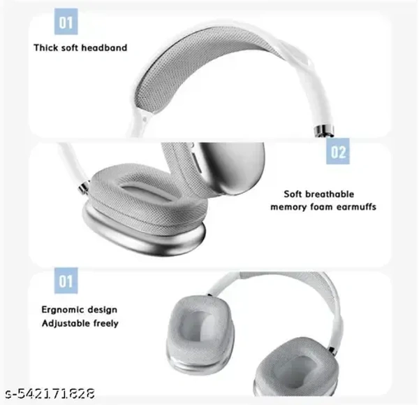 P9 Wireless Bluetooth Headphones With Mic Noise Cancelling Headsets Stereo Sound Earphones Sports Gaming Headphones Supports