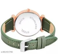 New Rich Looking Premium Quality best Designer Fashion Wrist Analog Watch Girls Analog Watch - For Women New Latest Collection beautiful Black Dial Leather belt Watch - For Women,best watches for women,nice women's watches,women watch,ladies watches