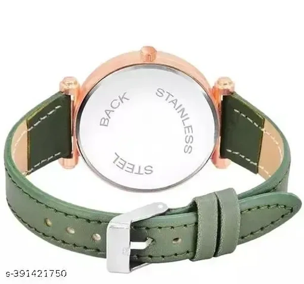 New Rich Looking Premium Quality best Designer Fashion Wrist Analog Watch Girls Analog Watch - For Women New Latest Collection beautiful Black Dial Leather belt Watch - For Women,best watches for women,nice women's watches,women watch,ladies watches