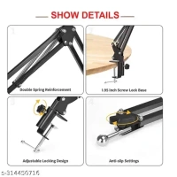 Photography Mobile & Tablet Holder Tripod Camera Stand with 360 Rotation for Overhead Video shooting,Cooking Videos (Pack of 1)