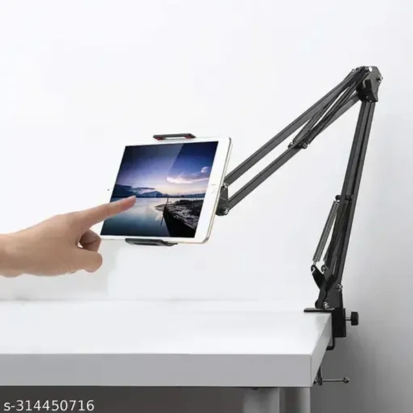 Photography Mobile & Tablet Holder Tripod Camera Stand with 360 Rotation for Overhead Video shooting,Cooking Videos (Pack of 1)