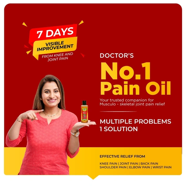The doctors no.1 pain oil trusted since 1994 - Pack of 1 (120 ML)