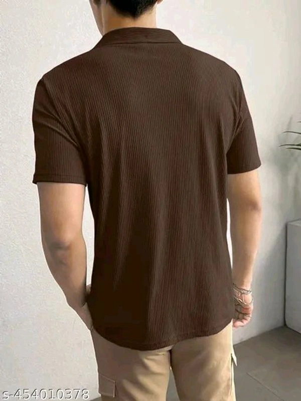 U.S. Polo Assn. Men's Collar t-shirt, Old money T-shirt - Black, M